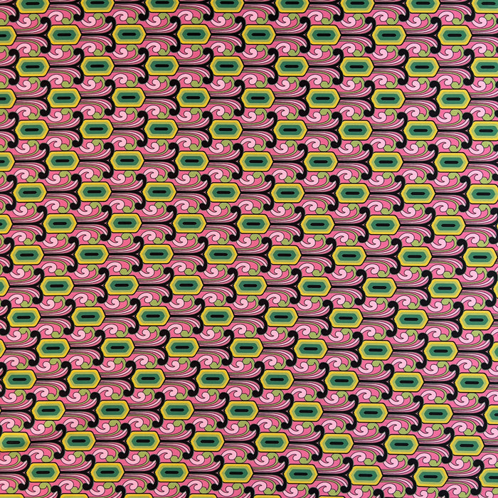 Rasetto in Poliestere Fantasia Geometrica Diffusione Tessuti Poliestere Fantasia Geometrica