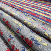 Broccato di Seta Motivo floreale Diffusione Tessuti Broccato di Seta Motivo floreale