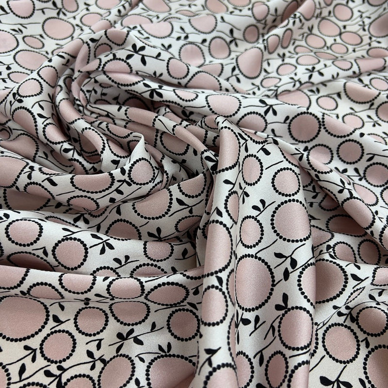 Seta alta moda motivo floreale Prada Diffusione Tessuti Seta alta moda motivo floreale Prada