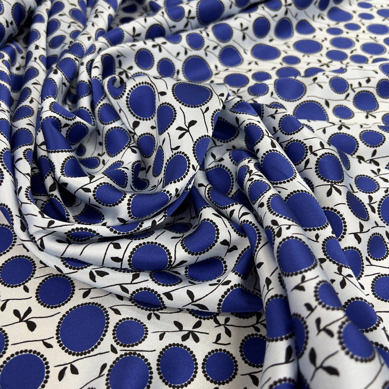 Seta alta moda motivo floreale Prada Diffusione Tessuti Seta alta moda motivo floreale Prada