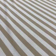 Camiceria a Righe Tortora e Panna Diffusione Tessuti Righe Tortora