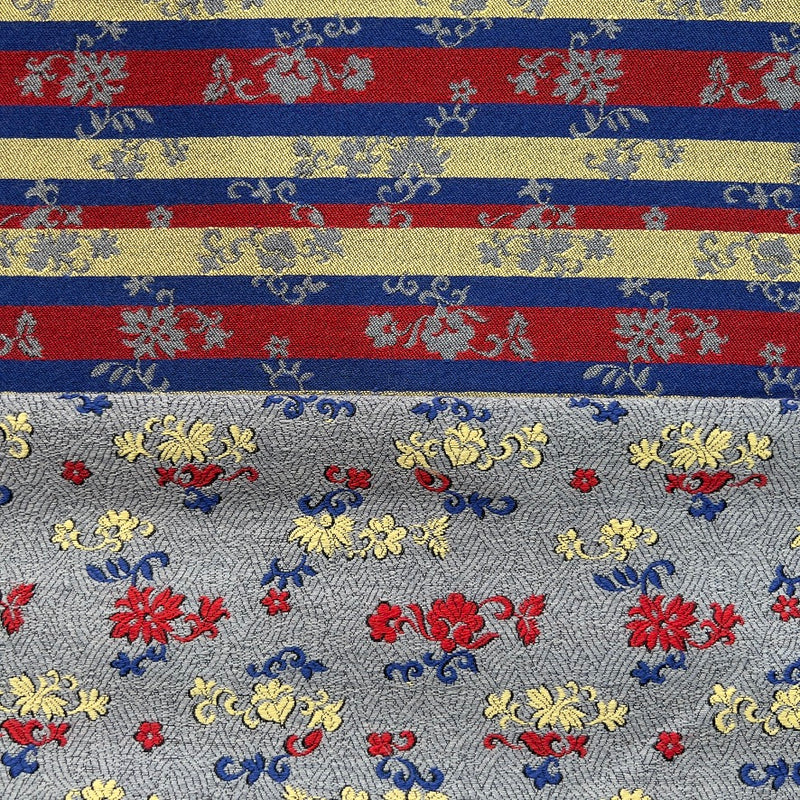 Broccato di Seta Motivo floreale Diffusione Tessuti Broccato di Seta Motivo floreale