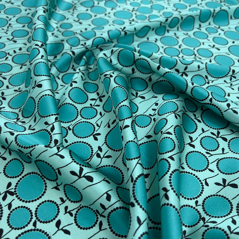 Seta alta moda motivo floreale Prada Diffusione Tessuti Seta alta moda motivo floreale Prada