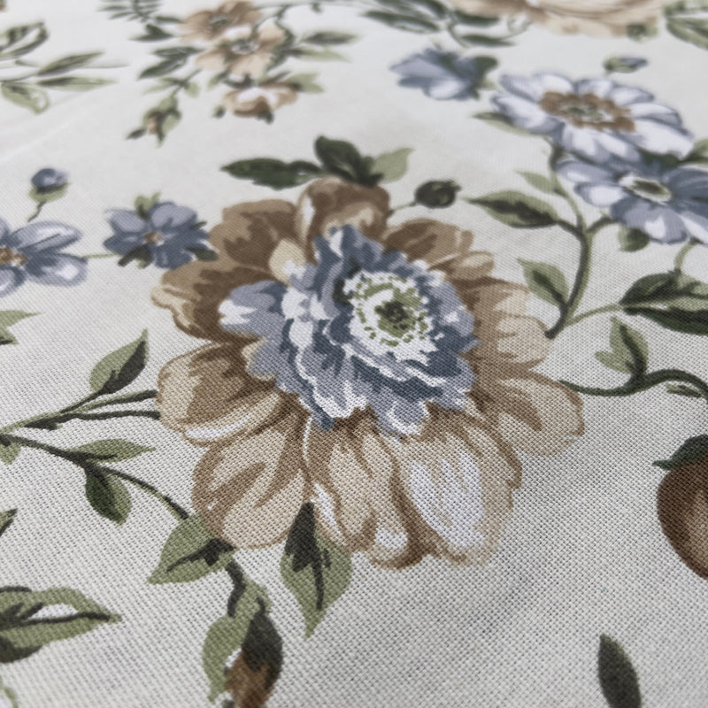 Mezzo Panama Dorotea fiore grande Diffusione Tessuti Mezzo Panama Dorotea fiore grande