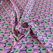 Rasetto in Poliestere Fantasia Geometrica Diffusione Tessuti Poliestere Fantasia Geometrica