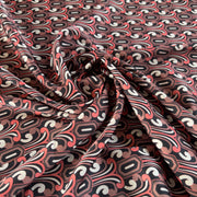 Rasetto in Poliestere Fantasia Geometrica Diffusione Tessuti Poliestere Fantasia Geometrica