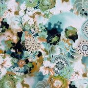 Viscosa Floreale su Fondo Chiaro Diffusione Tessuti Viscosa Floreale su Fondo Chiaro