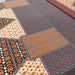 Crepe di Poliestere Stampa Etnica geometrica Diffusione Tessuti Crepe di Poliestere Stampa Etnica geometrica