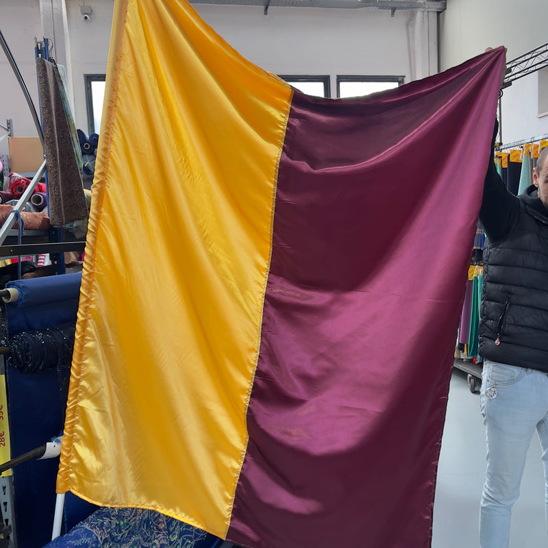 Bandiera Giallorossa Edizione Diffusione Tessuti 170x135 cm