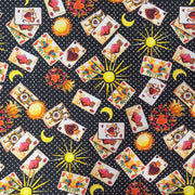 Seta alta moda motivo Carte Diffusione Tessuti Tessuto Seta alta moda motivo Carte