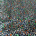 Seta Devoré Fantasia Pois Multicolor Diffusione Tessuti Tessuto Seta Devoré Fantasia Pois Multicolor