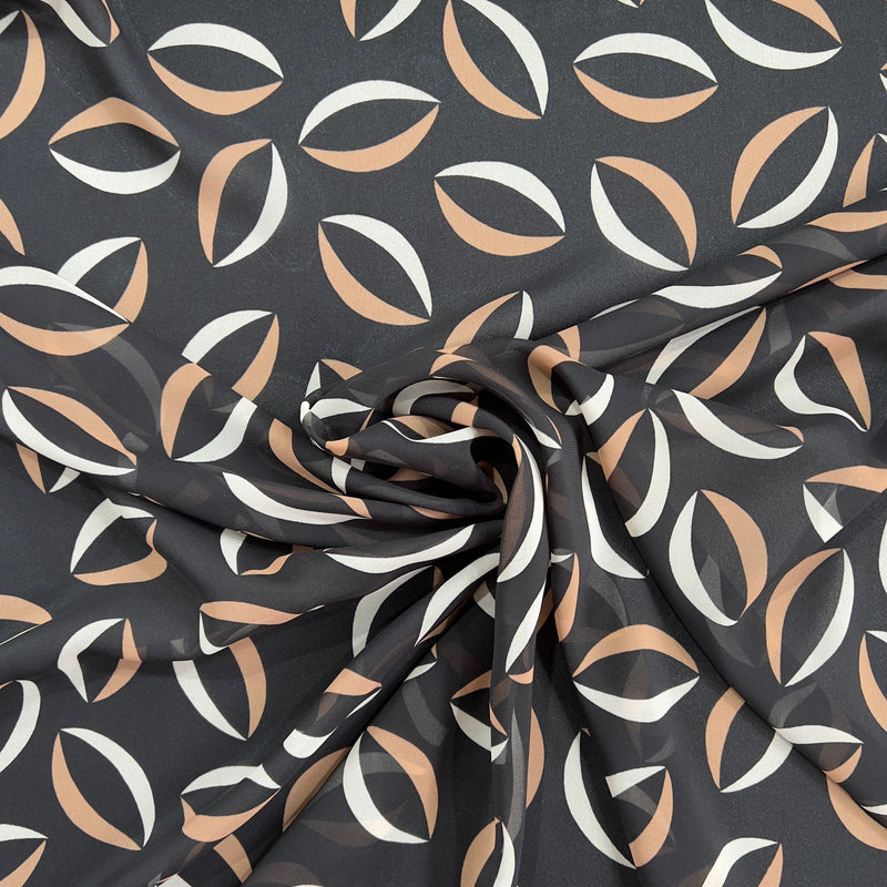 Georgette fantasia armonica Diffusione Tessuti Georgette fantasia armonica