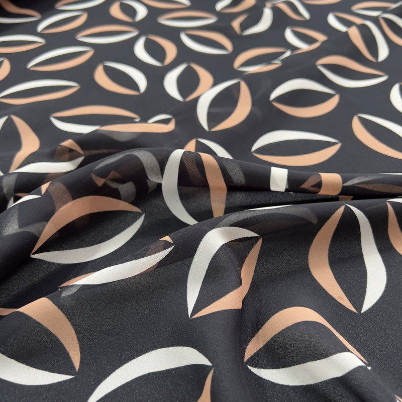 Georgette fantasia armonica Diffusione Tessuti Georgette fantasia armonica