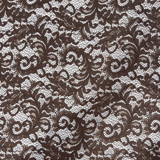 Pizzo Chantilly smerlato foliage Diffusione Tessuti Pizzo Chantilly smerlato foliage