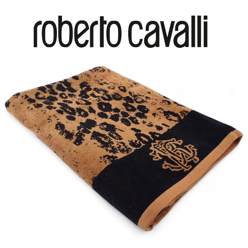 Telo Bagno Roberto Cavalli in spugna stampa GIAGUARO