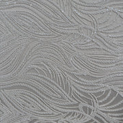 Pizzo Alta Moda perline e paillettes su tulle champagne Diffusione Tessuti Pizzo Alta Moda perline