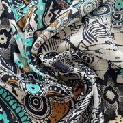 Viscosa Fantasia Leggermente Trasparente Diffusione Tessuti Viscosa Fantasia Leggermente Trasparente