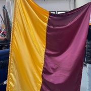Bandiera Giallorossa Edizione Diffusione Tessuti 170x135 cm - Diffusione Tessuti
