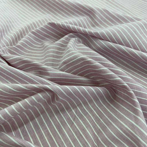 Camiceria a Righe Lilla e Bianco - Diffusione Tessuti