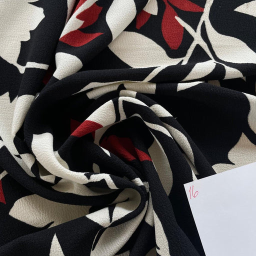 Crepe di Poliestere Fantasia Fiori - Diffusione Tessuti