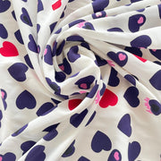 Crepe di Viscosa Cuore Chic - Diffusione Tessuti