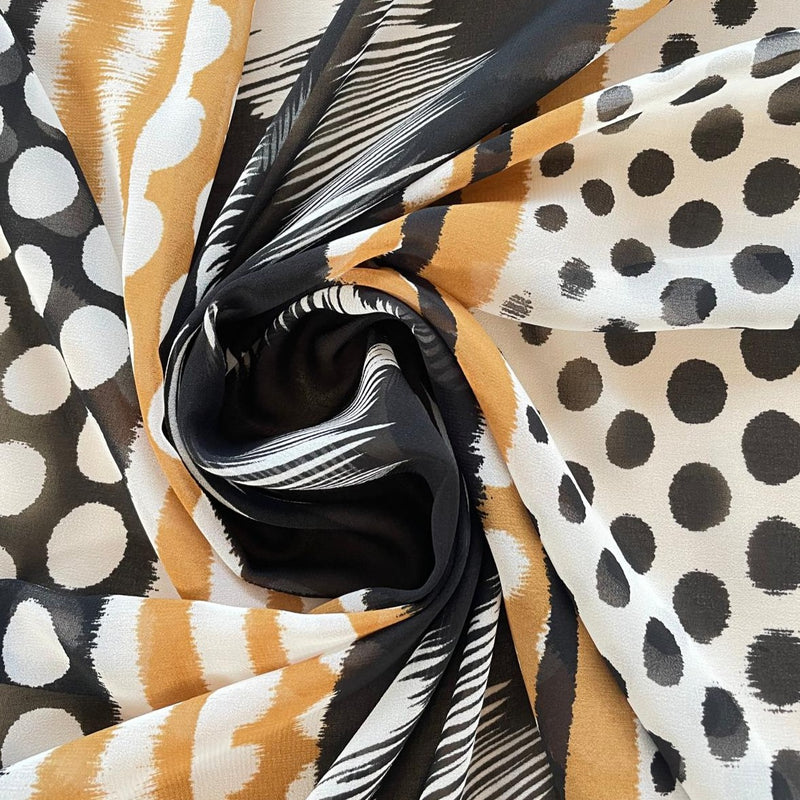 Voile Pois Cangiante Diffusione Tessuti Voile Pois Cangiante