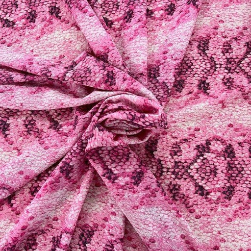 Maglina crepe bio elastica animalier - Diffusione Tessuti