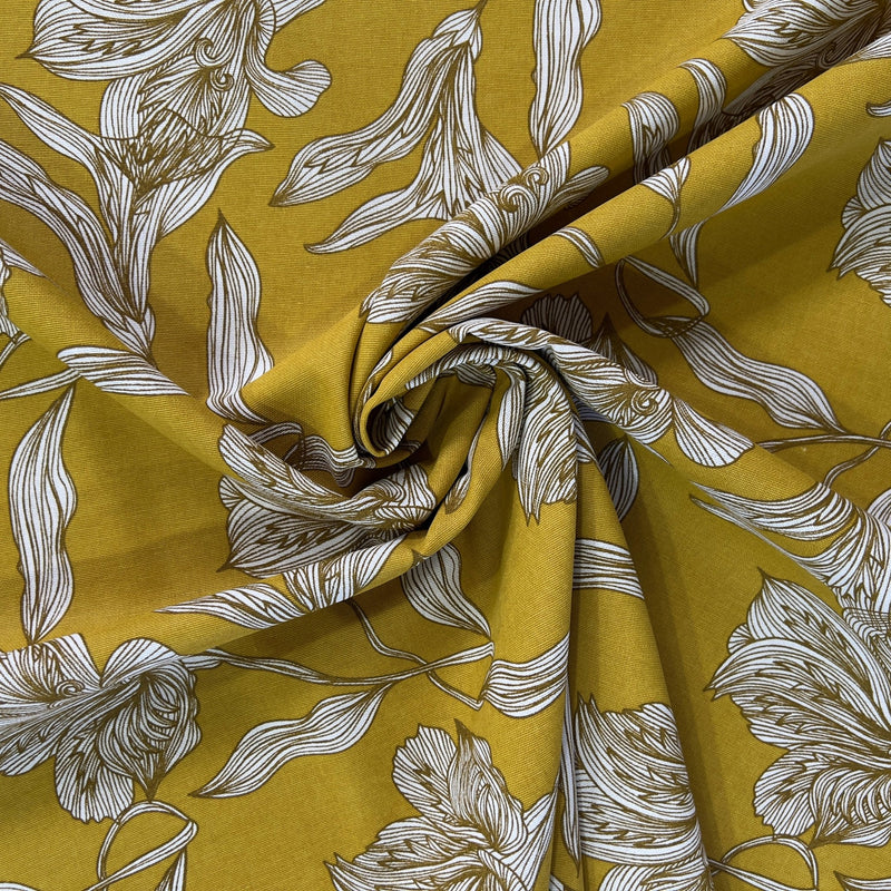 Monica Panama fantasia fiori - Diffusione Tessuti
