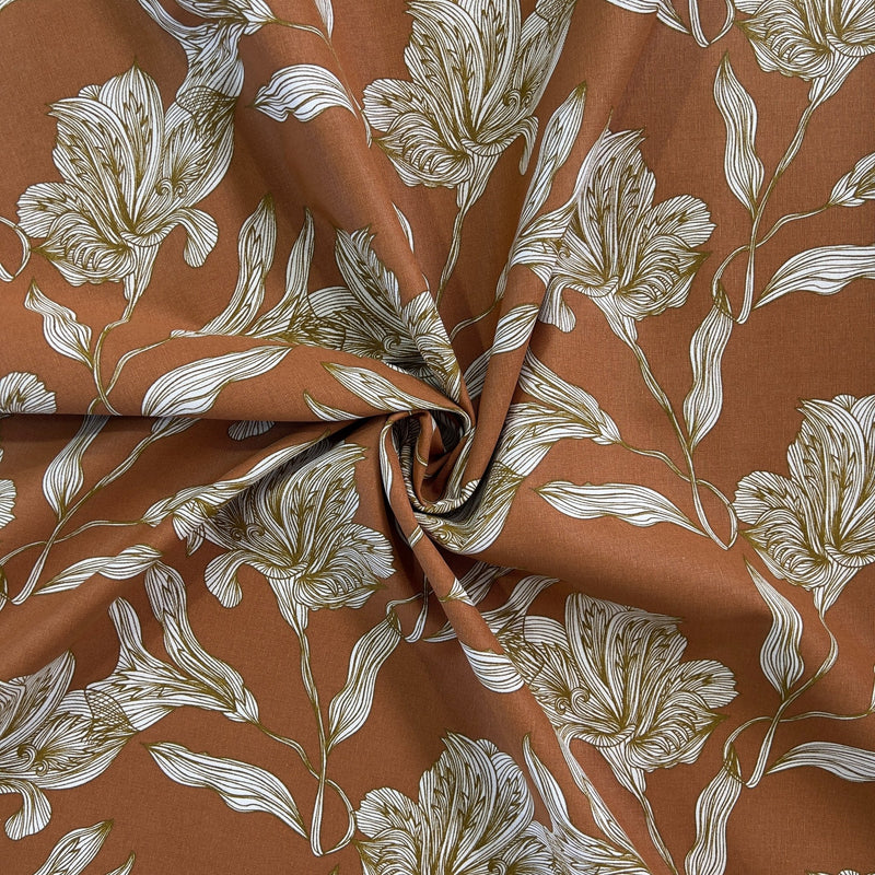 Monica Panama fantasia fiori - Diffusione Tessuti