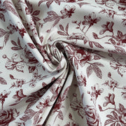 Monica Panama disegno Rosa Diffusione Tessuti Monica Panama disegno Rosa