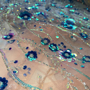 Pizzo Alta Moda con Paillettes - Diffusione Tessuti