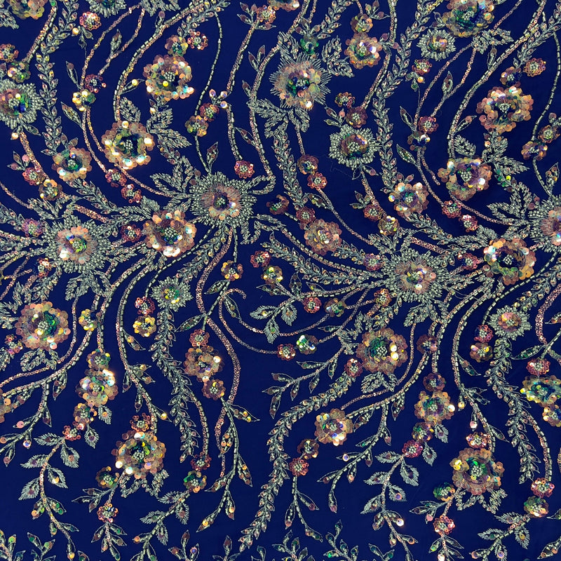 Pizzo Alta Moda con Paillettes - Diffusione Tessuti