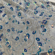 Pizzo Alta Moda con Paillettes - Diffusione Tessuti