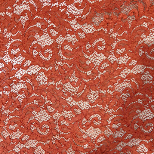 Pizzo Chantilly smerlato foliage - Diffusione Tessuti