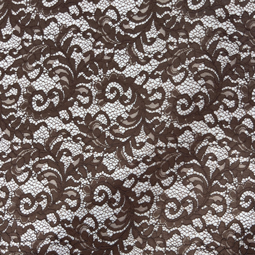 Pizzo Chantilly smerlato foliage - Diffusione Tessuti