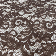 Pizzo Chantilly smerlato foliage - Diffusione Tessuti