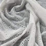 Pizzo Sangallo bianco rombo e fiore - Diffusione Tessuti