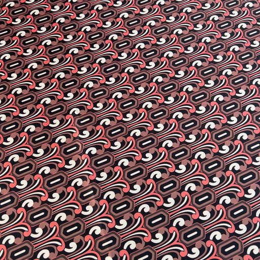 Rasetto in Poliestere Fantasia Geometrica - Diffusione Tessuti
