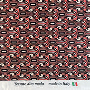 Rasetto in Poliestere Fantasia Geometrica - Diffusione Tessuti