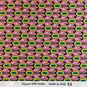 Rasetto in Poliestere Fantasia Geometrica - Diffusione Tessuti