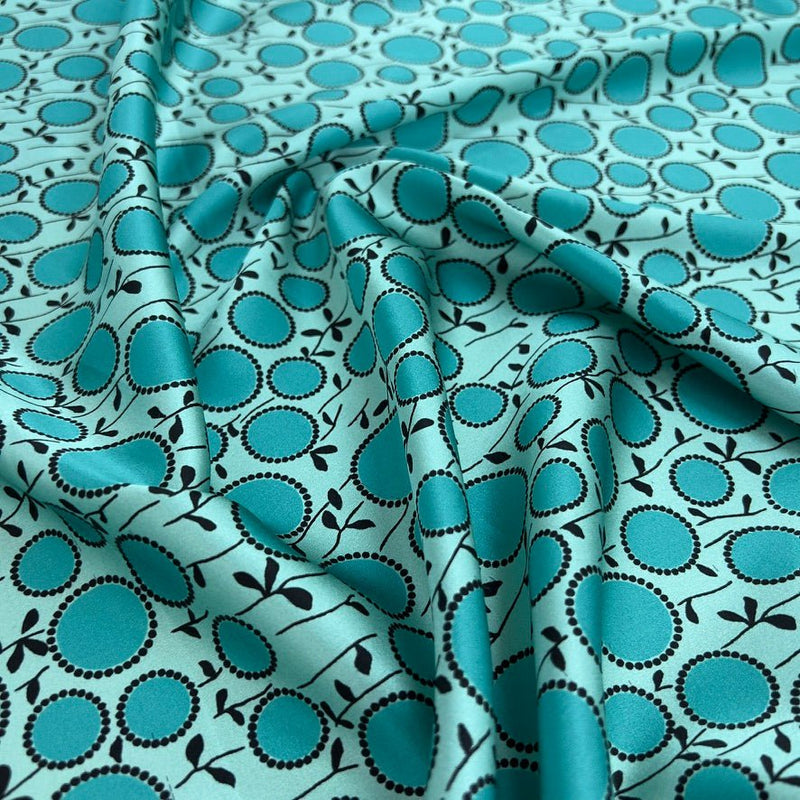 Seta alta moda motivo floreale Prada - Diffusione Tessuti
