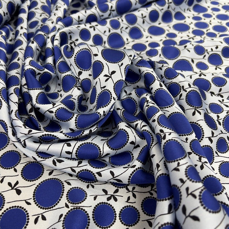 Seta alta moda motivo floreale Prada - Diffusione Tessuti