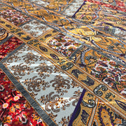 Seta Devoré Fantasia Regale Paisley - Diffusione Tessuti