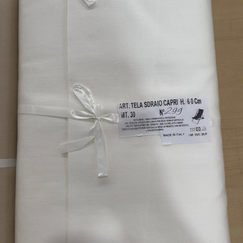 Tela per sedia a sdraio al metro tinta unita larghezza 60 cm - Capri - Diffusione Tessuti