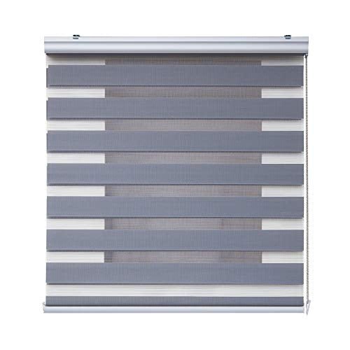 Tenda a Rullo Vedo Non Vedo (Fascia 7 cm) cassetto nero - Diffusione Tessuti