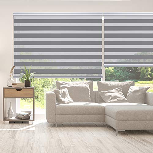Tenda a Rullo Vedo Non Vedo (Fascia 7 cm) cassetto nero - Diffusione Tessuti