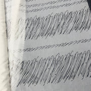 Tenda Devoré in Poliestere Fantasia Astratta “Graffi” (H 290 - 300 cm Piombata) - Diffusione Tessuti