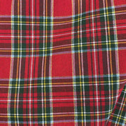 Tessuto Tartan Scozzese Rosso a Motivo Piccolo Dorato - Diffusione Tessuti